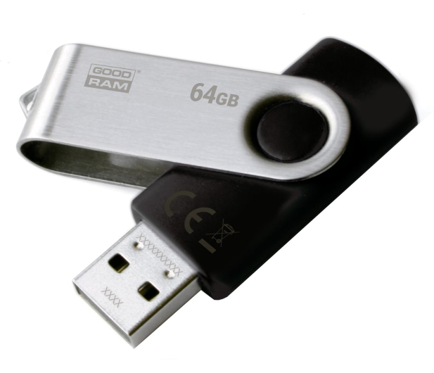 Pendrive GOODRAM Twister 64GB Metalowa obudowa PL - 303207 - zdjęcie 2
